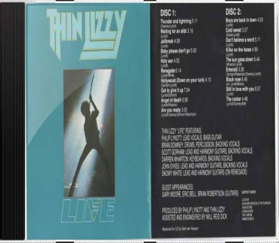 Thin Lizzy Life Live ラストライブ　シン•リジィ　2枚組 Amazon.co.jp: シン・リジィ – ラスト・ライヴ (通常盤)(SHM-CD